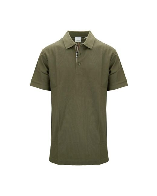 Polo Shirts Burberry pour homme en coloris Green