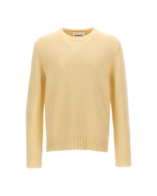 Jil Sander Wollen Trui in het Yellow voor heren