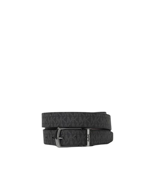 Belts di Michael Kors in Black da Uomo