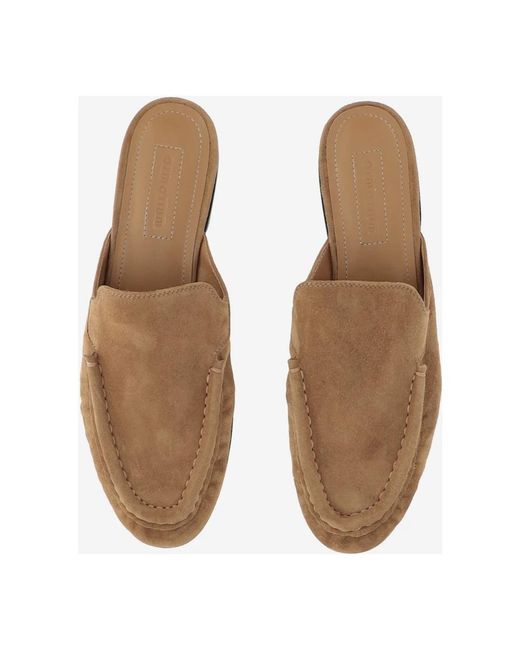 ARMARIUM Brown Suede Mules