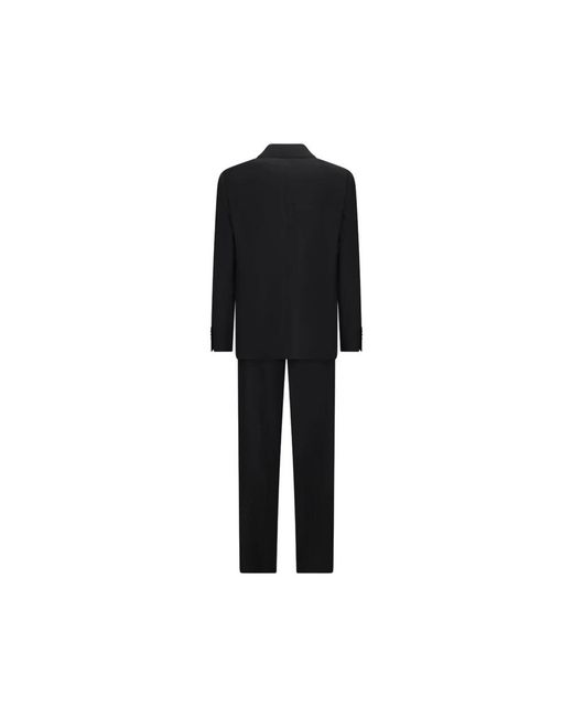 Lardini Kostuums ,Zwart ,Leer Soirée Drop 7 Reg Suit in het Black voor heren