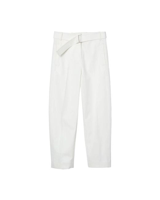 3.1 Phillip Lim Tapered Trousers in het White
