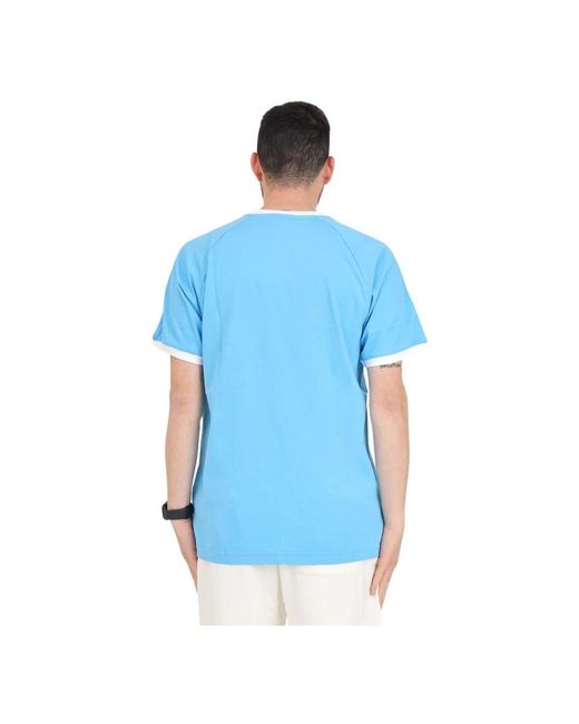 Adidas Originals Klares blau t-shirt und polo in Blue für Herren