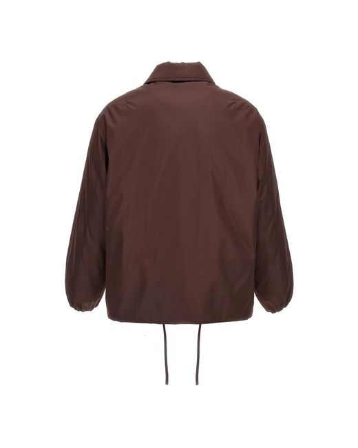 Jil Sander Down Blouson 08 Jacket in het Brown voor heren