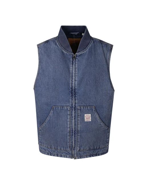 Levi's Sansome vest levi's in Blue für Herren