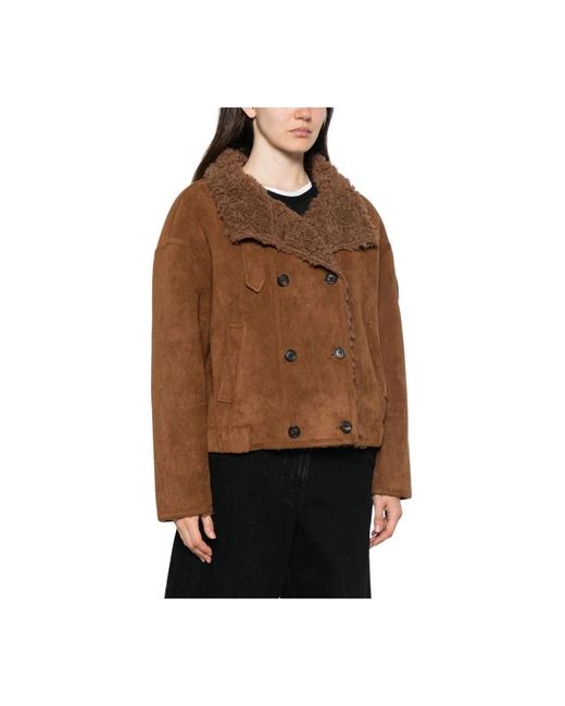 Ermanno Scervino Brown Light Jackets