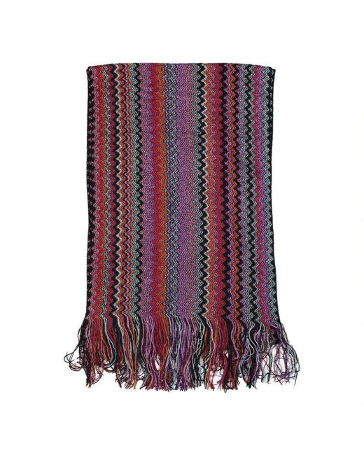 Missoni Brown Zig Zag Schal