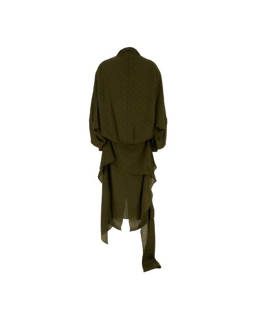 Ferragamo Green Maxi Dresses