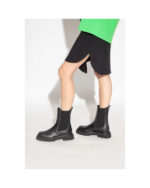 Ferragamo Black Stiefelette