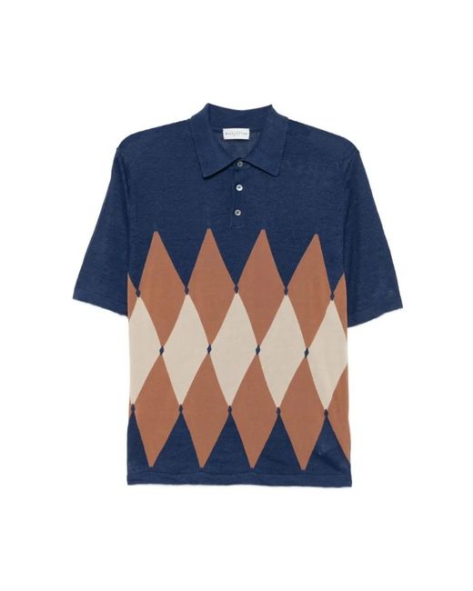Ballantyne Blue Polo Shirts for men