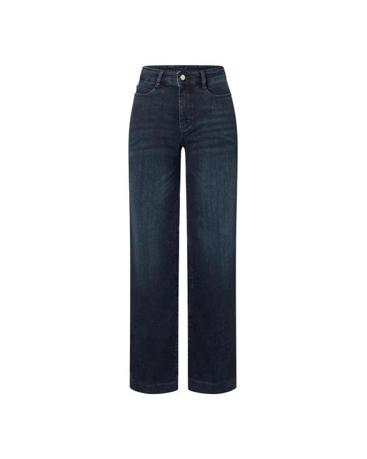 M·a·c Blue Straight Jeans