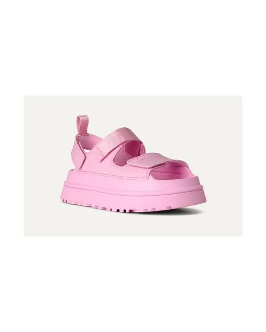 Ugg Pink Flip Flops Sliders