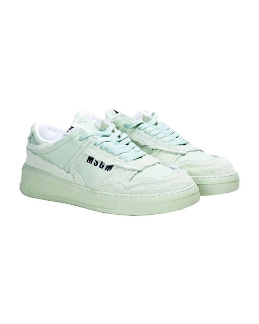 Sneakers di MSGM in Green da Uomo