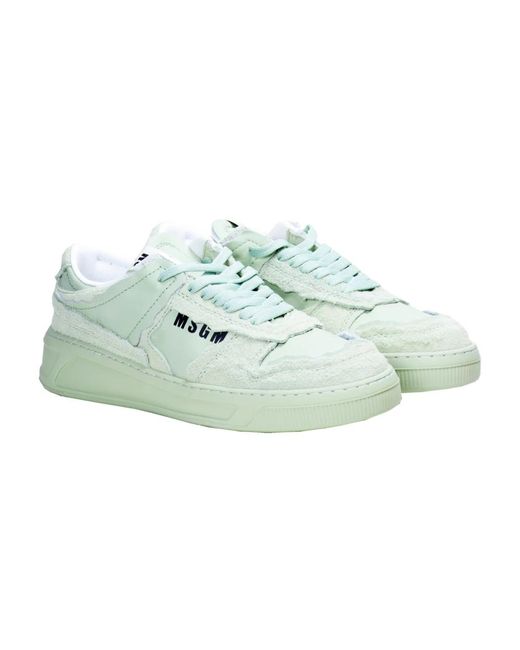 MSGM Green Trainers for men