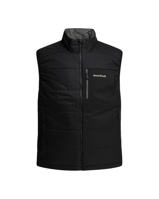 Montbell Black Vests for men