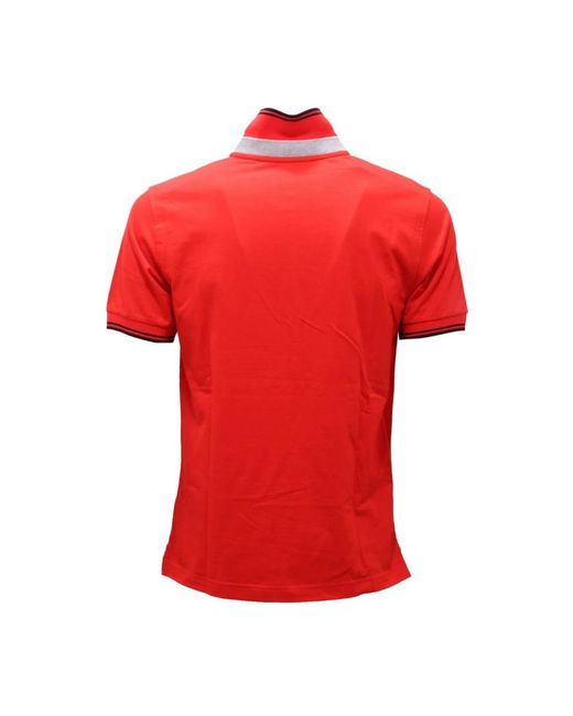Fay Red Polo Shirts for men