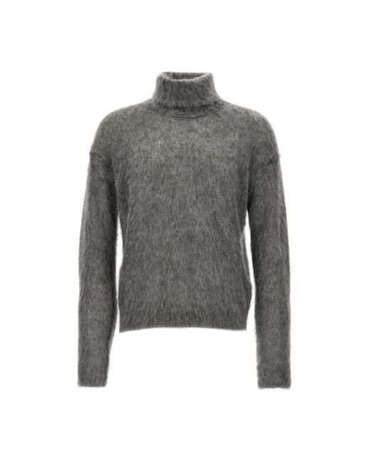Saint Laurent Gray Turtlenecks for men