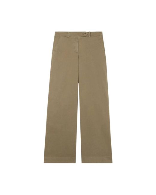 Brooks Brothers Natural Wide Trousers