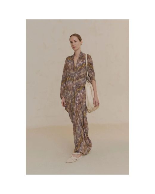 Cortana Gray Maxi Dresses