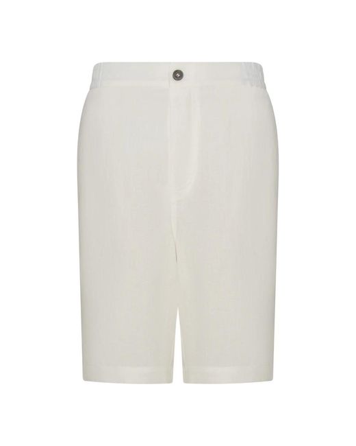 Franzese Collection White Casual Shorts for men