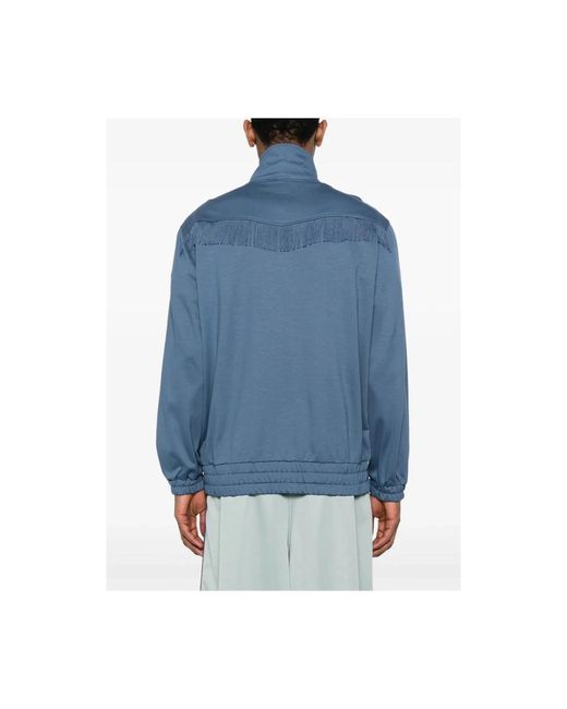 Needles Blue Zip-Throughs for men