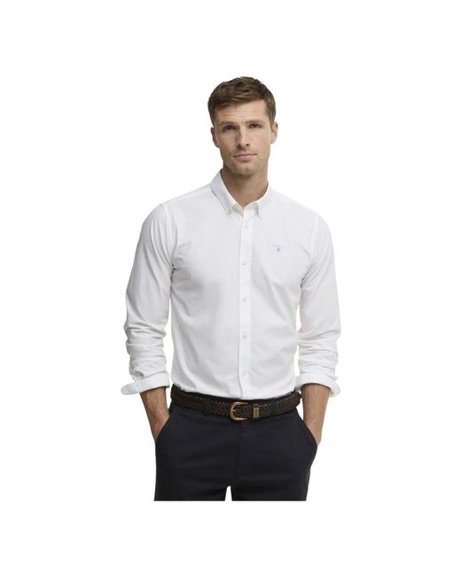 Barbour Treeport Poplin in het White voor heren