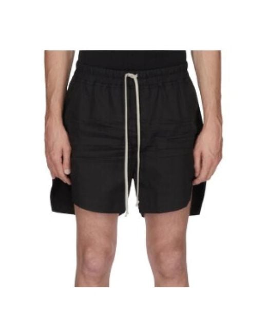 Rick Owens Black Casual Shorts for men