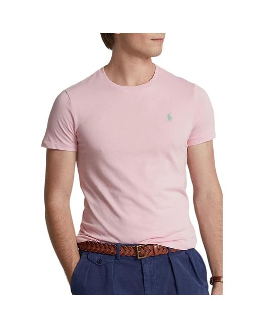 Ralph Lauren Pink T-Shirts for men