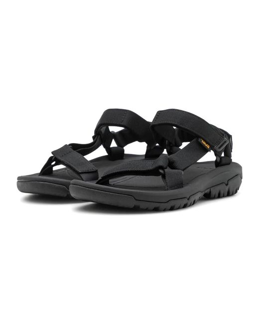 Flat Sandals Teva pour homme en coloris Black