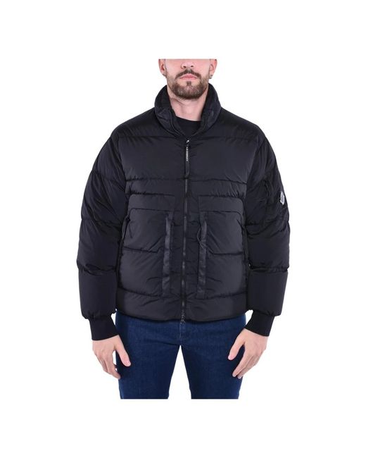 C P Company Blue Down Jackets for men
