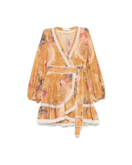 Wrap Dresses Zimmermann en coloris Multicolor