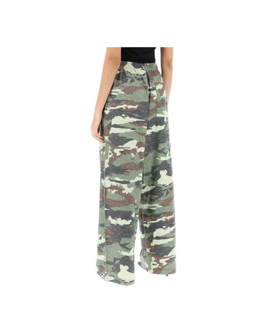Acne Green Wide trousers