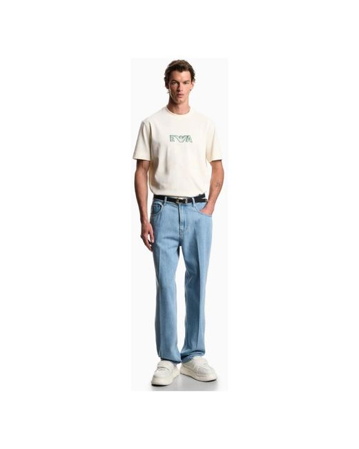 Emporio Armani White T-Shirts for men