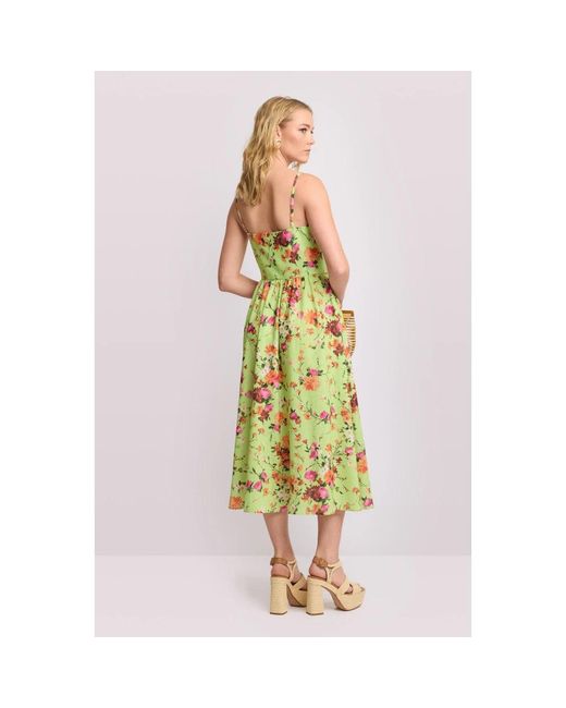Midi Dresses Kocca de color Yellow