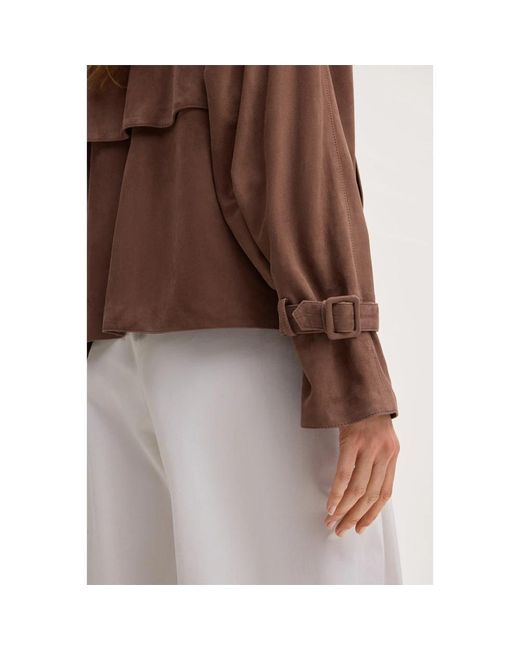 Leather Jackets Windsor. de color Brown