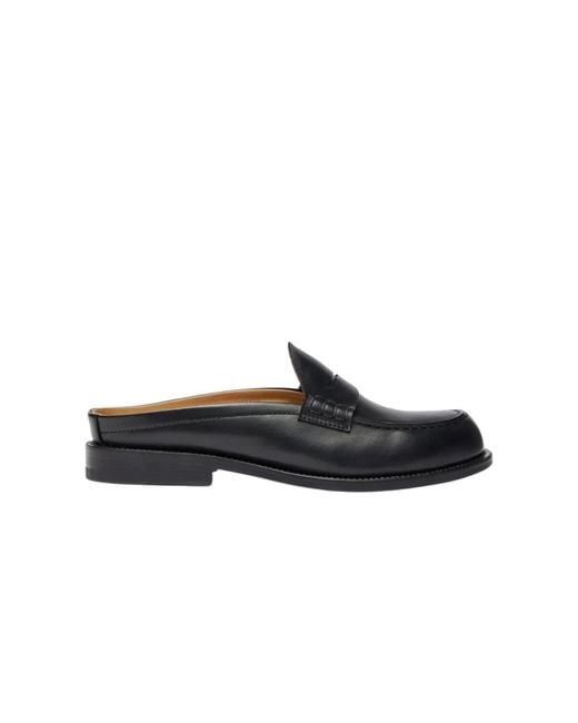 Scarosso Black Mules