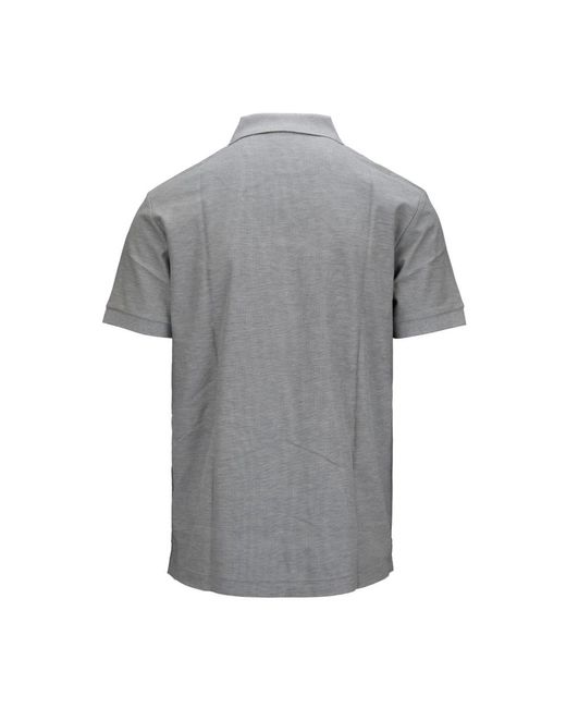 Burberry Tops ,Grijs ,Katoen Polo Shirt Met Knoopsluiting in het Gray voor heren