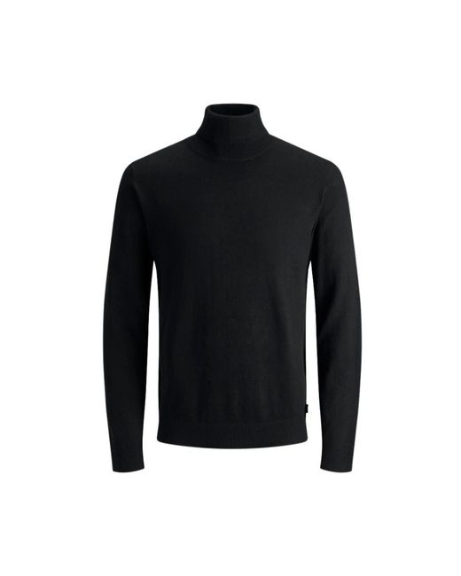Pullover elegante di Jack & Jones in Black da Uomo