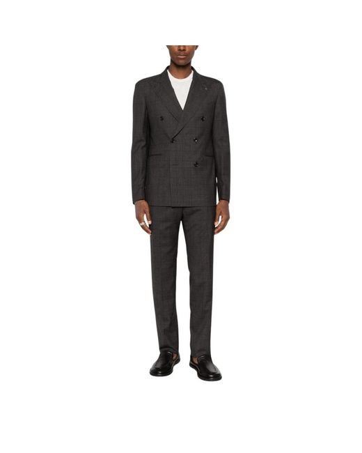 Tagliatore Black Blazers for men