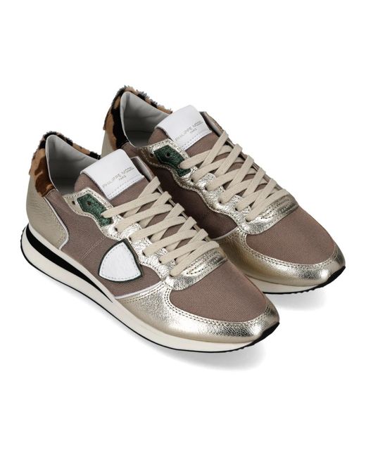 Philippe Model Gray Sneakers