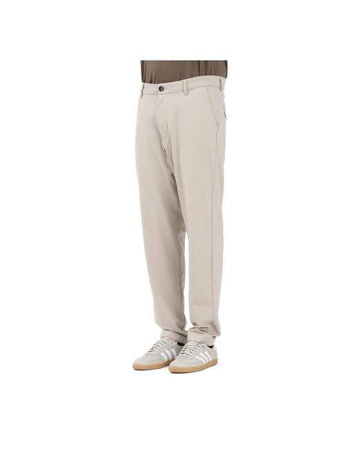 Straight Trousers SELECTED de hombre de color Natural