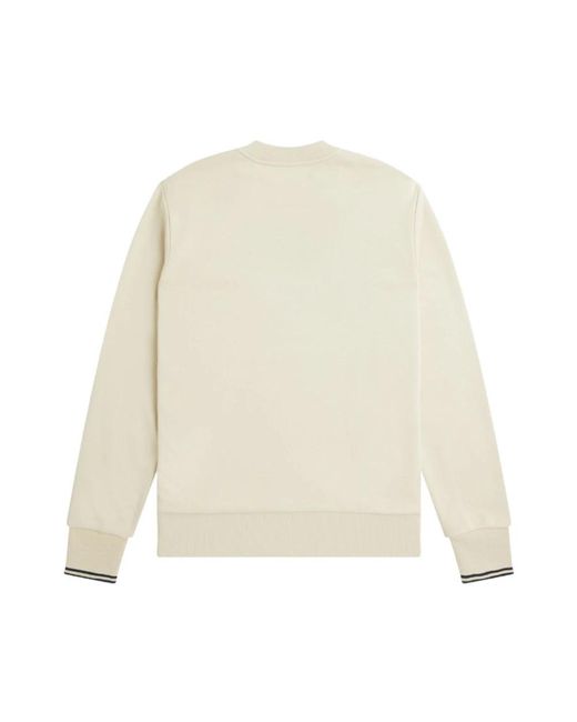 Fred Perry White Sweatshirts for men