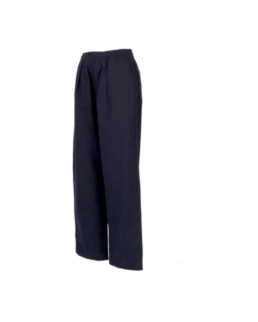 Huf Blue Wide Trousers for men