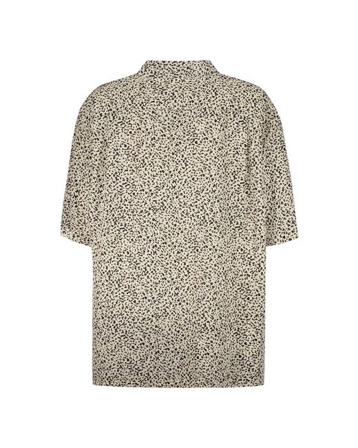 Céline Gray Short Sleeve Shirts for men