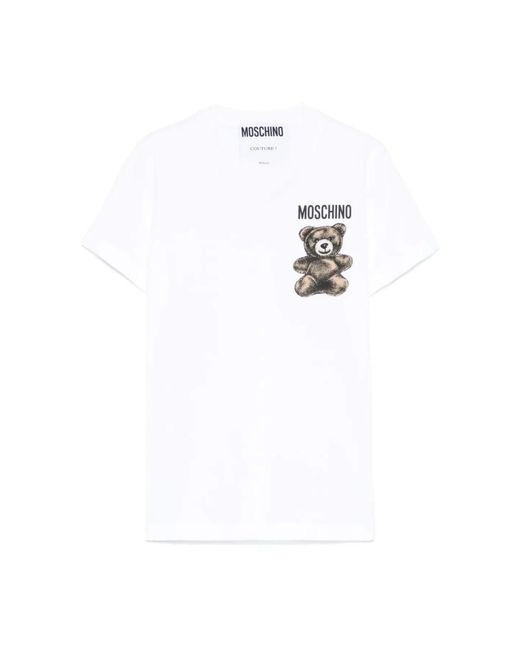 T-Shirts Moschino en coloris White