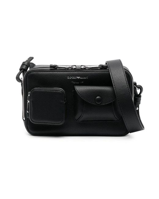 Emporio Armani Black Cross Body Bags