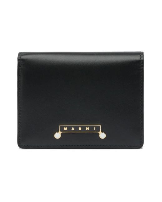 Marni Black Wallets & Cardholders
