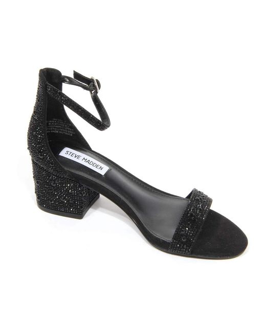 Steve Madden Black High Heel Sandals