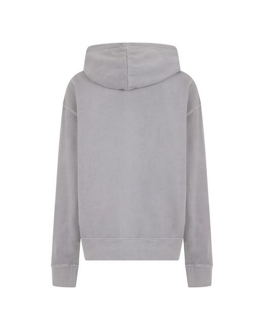 Moschino Gray Hoodies for men