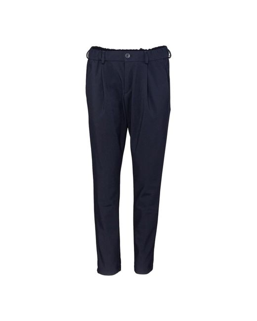 Herno Blue Suit Trousers for men